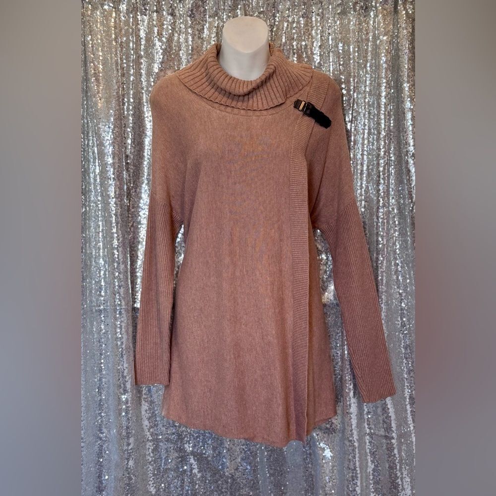 Croft & Barrow Women's Tan Wrap Sweater in size S/M